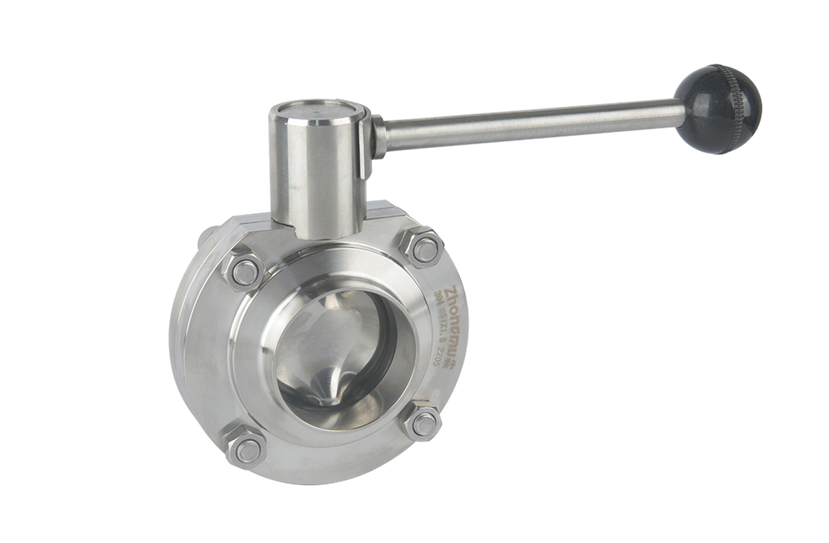 對(duì)焊蝶閥(任意定位手柄)