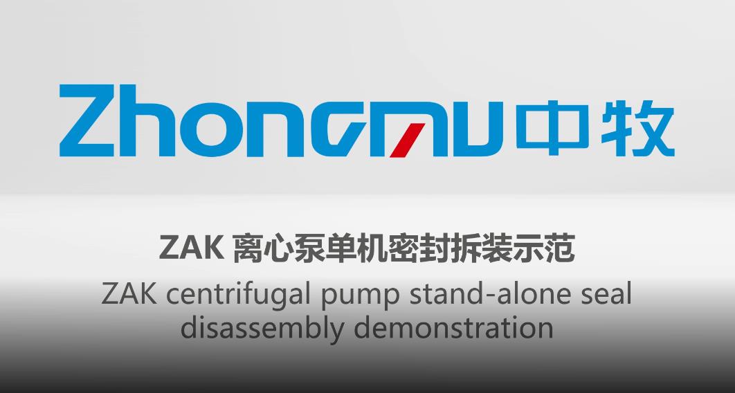 單機封離心泵拆裝視頻